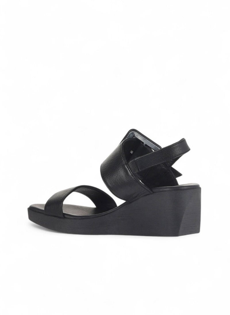 BUENO Women's Wedge Sandals – Chic Buckle Strap Design with Slingback Closure and Cushioned Footbed for All-Day Comfort - Image 4