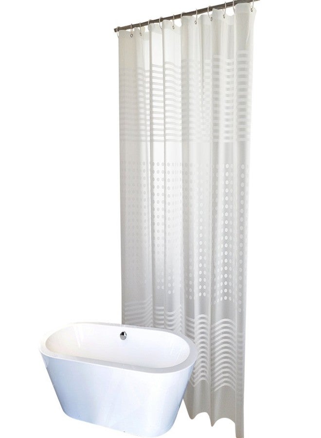 Riverbyland Translucent Shower Curtains Frosted 80 x 72 - Image 2