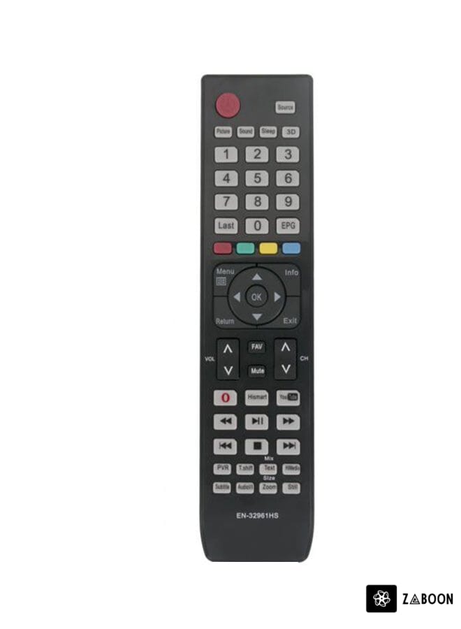 Zaboon Remote Control For HISENSE LCD, LED TV Black
