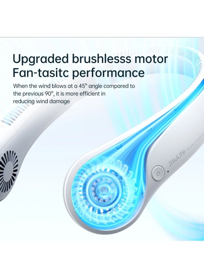 جيسيو لايف مروحة رقبة جيسولايف Life3، بطارية 4000 مللي أمبير/ساعة - وردي - Image 2