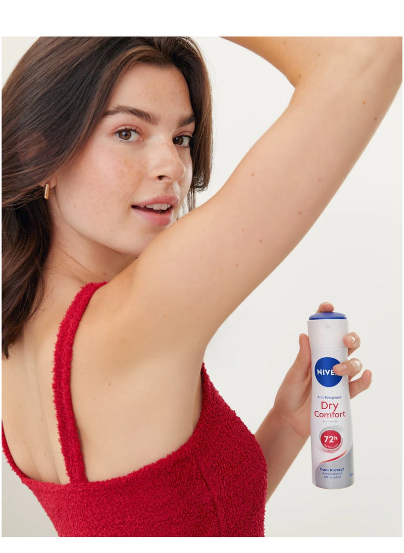 Nivea - Spray Dry Comfort 72H Protection Quick Dry 200ml - Image 1