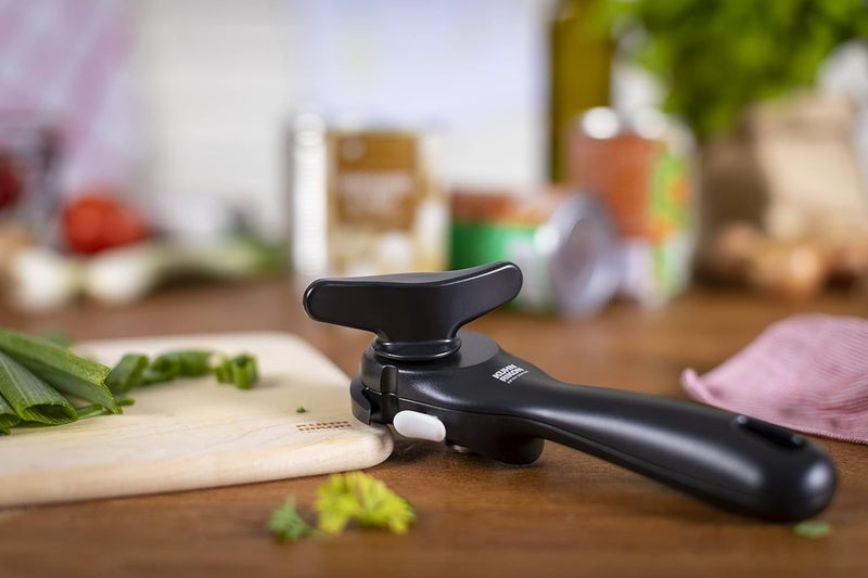 Kuhn Rikon Auto Safety LidLifter Can Opener with Ring-Pull - White, 8 x 2.5 x 2.75 inches - Image 4