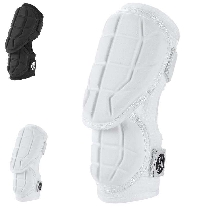 Rawxy Hitters Baseball Softball Batters Elbow Guard White AdultLXL - Image 2