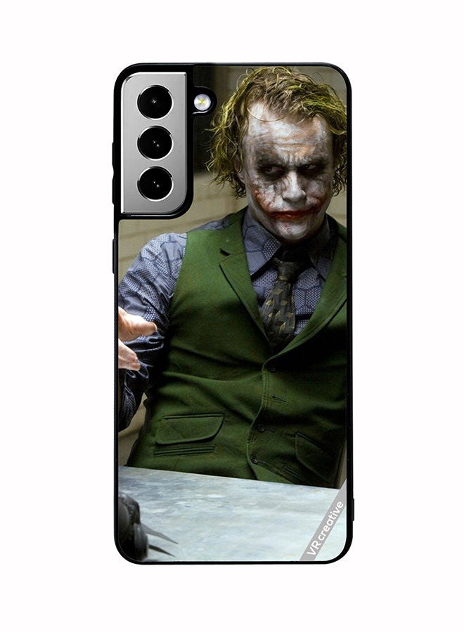 VR CREATIVE Protective Case Cover For Samsung Galaxy S21 FE 5G Joker Design Multicolour - Image 1