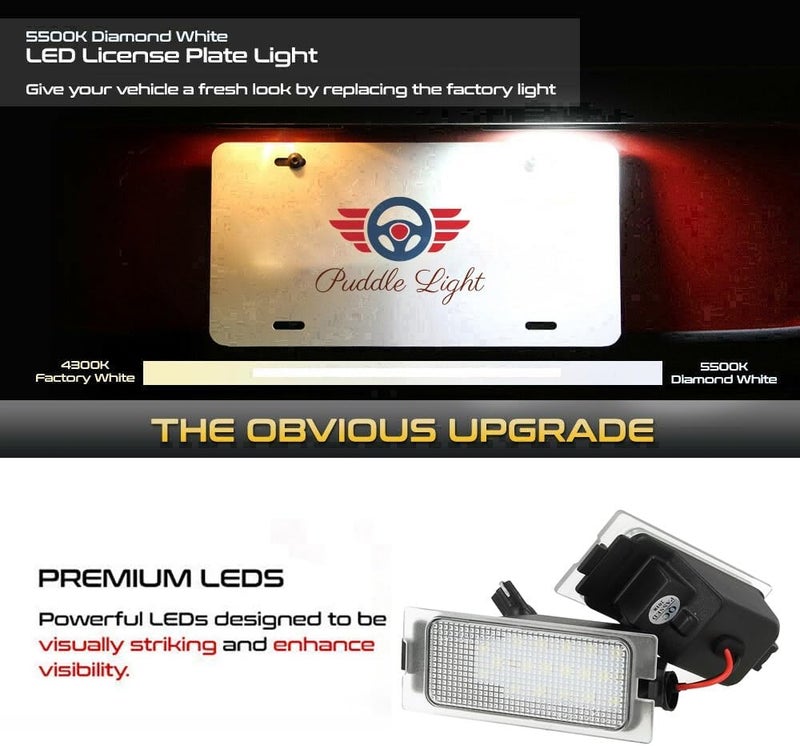 DEMULAX LED License Plate Light for Ford Vehicles - Image 4