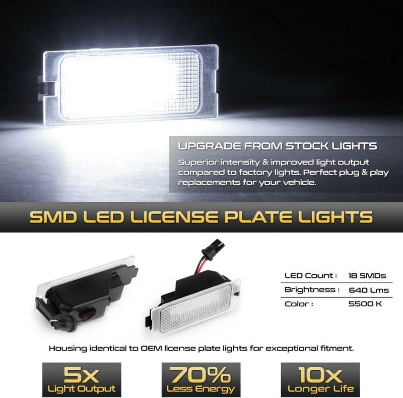 DEMULAX LED License Plate Light for Ford Vehicles - Image 3