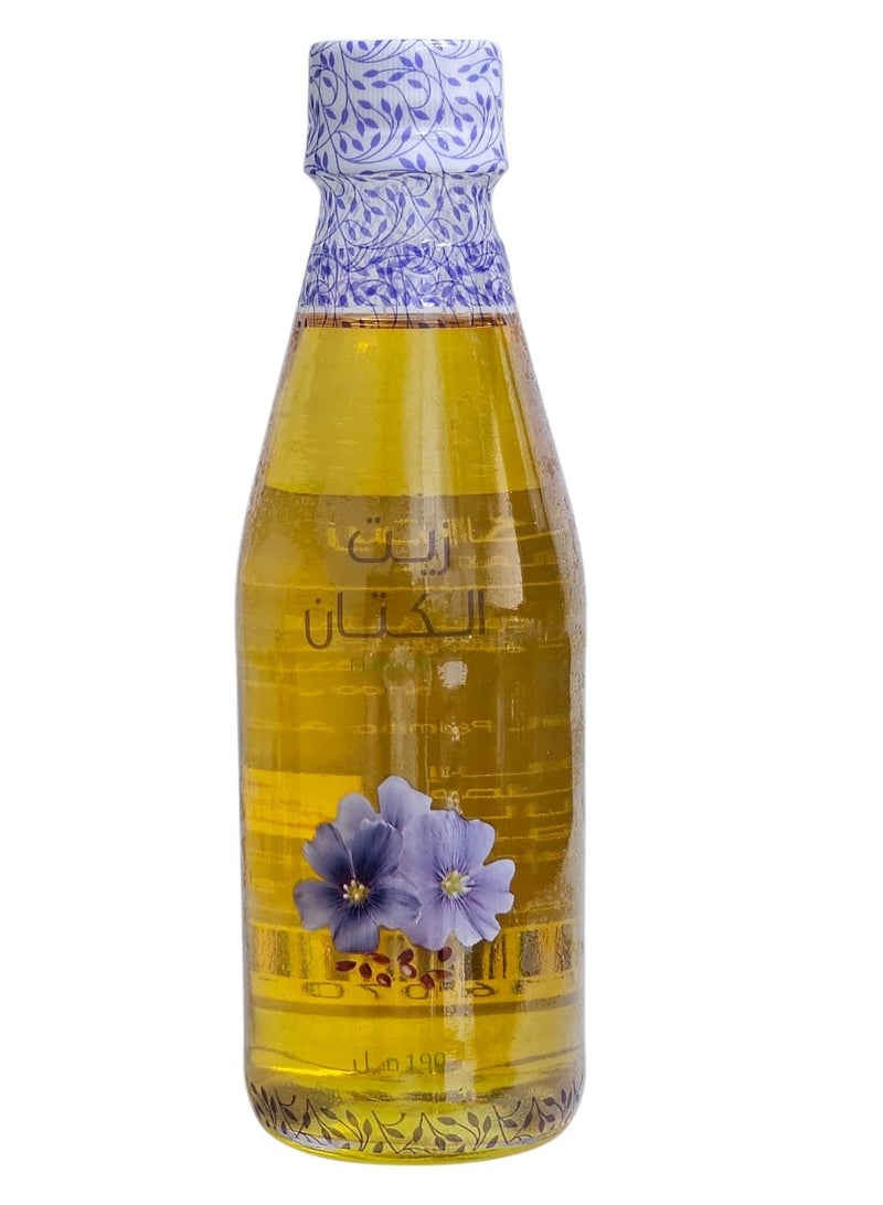 الكريشان زيت كتان طبيعي 100%للعناية بالبشرة 190مل - Image 1