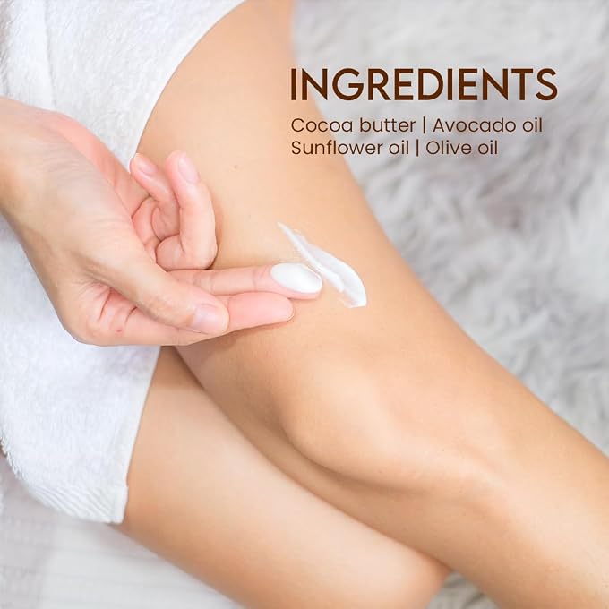 Jovees Herbal Cocoa Butter Deep Nourishing Winter Body Lotion 500ml | Lightweight Formula with Cocoa Butter & Avocado Oil | SPF 15 | 24-Hour Moisturizing Care for Normal to Dry Skin - Image 2