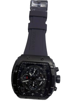 NAVIFORCE New NAVIFORCE 8060 Men Watch Sport Wristwatch, Silicone Strap Quartz Clock  - Image 1