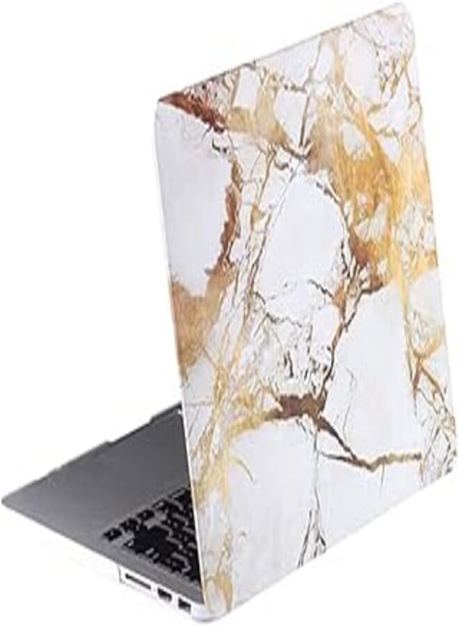 Ultra Slim Hard Protective Cover for MacBook Pro 16in A2141 (Gold Marble)