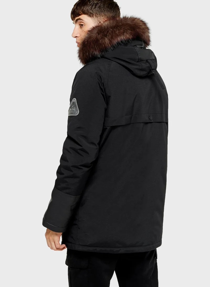 TOPMAN Hillside Parka Jacket