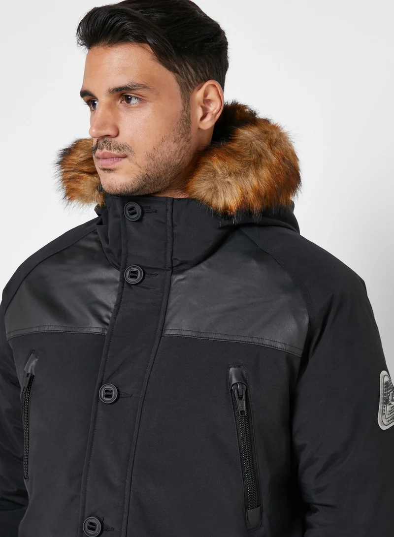 TOPMAN Hillside Parka Jacket