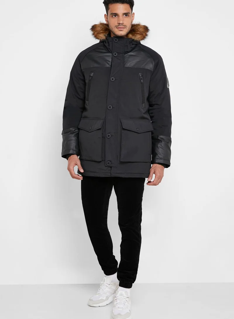 TOPMAN Hillside Parka Jacket
