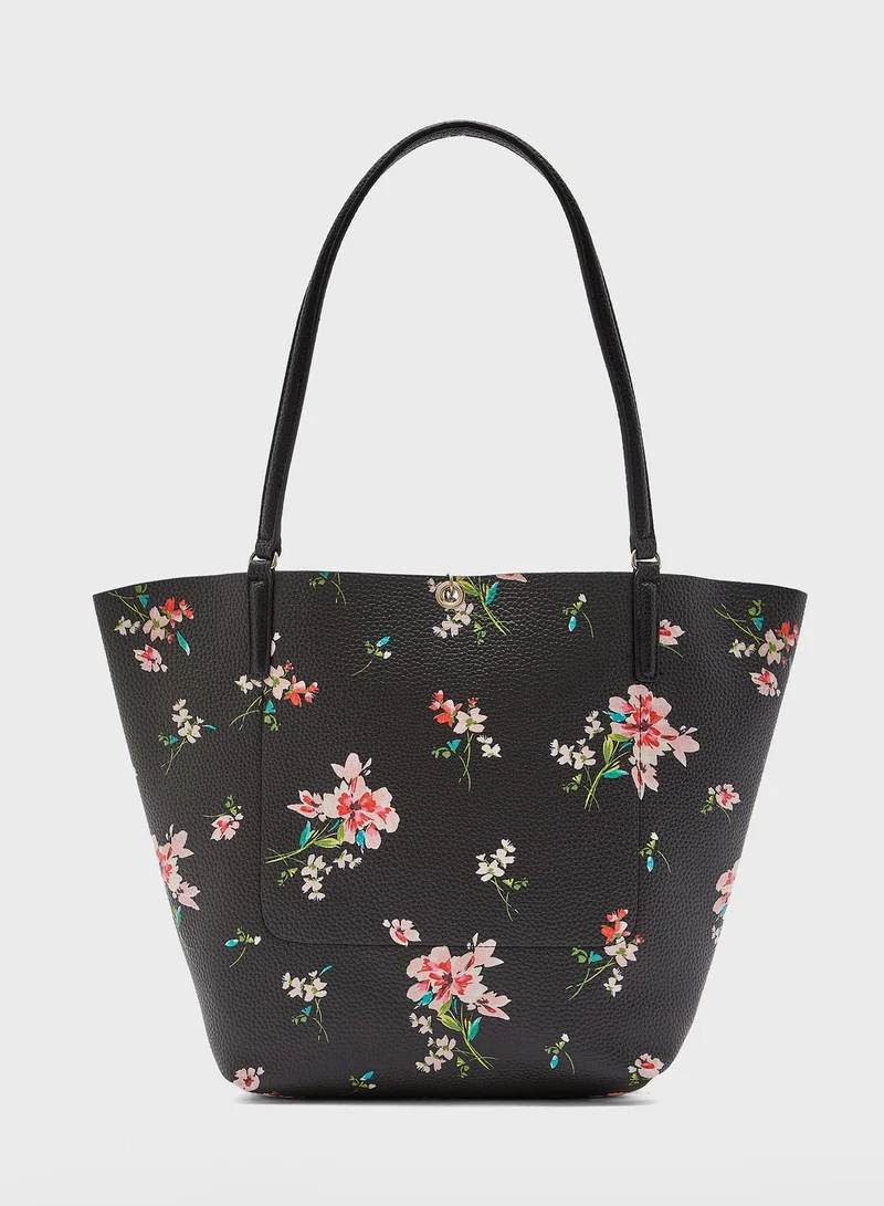 GUESS Alby Floral Printed Tote
