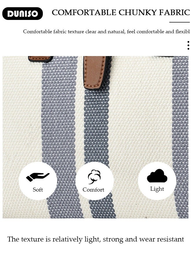 DUNISO حقيبة يد أنيقة للنساء، حقيبة كتف قابلة للإزالة، حقيبة توت بسعة كبيرة، حقيبة كتف عصرية للسيدات، حقيبة سفر يومية للنساء/السيدات في المكتب - Image 5