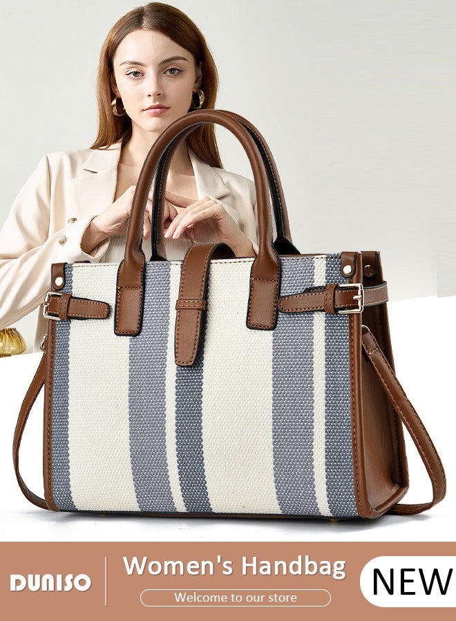 DUNISO حقيبة يد أنيقة للنساء، حقيبة كتف قابلة للإزالة، حقيبة توت بسعة كبيرة، حقيبة كتف عصرية للسيدات، حقيبة سفر يومية للنساء/السيدات في المكتب - Image 1