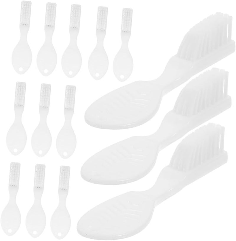 24pcs Soft Bristles Short Handle Security Toothbrush For Inmates Prisons Psychiatric Facilities - Image 1