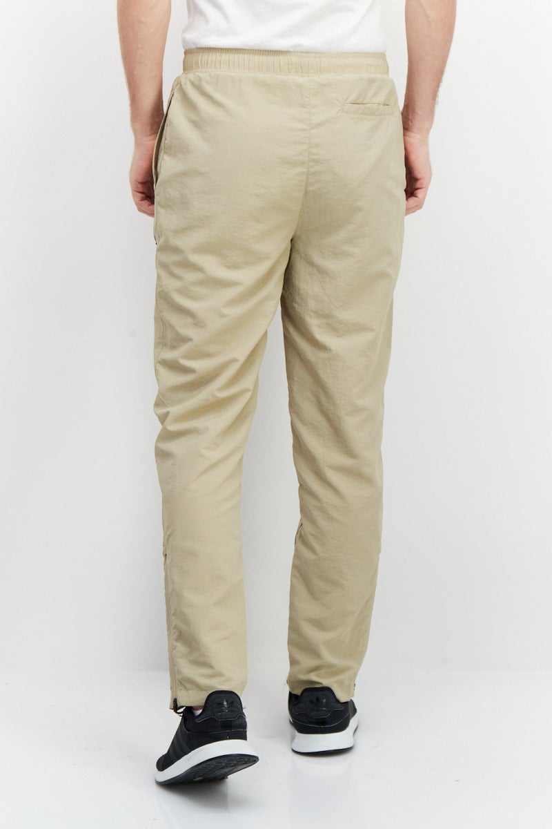 FILA Men Tapered  Fit Tettnang Drawstring Outdoor Track Pants, Tan  - Image 2