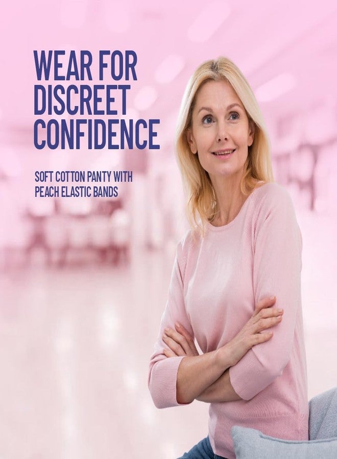 ProCure Women’s Protective Panty - Washable & Reusable Incontinence Underwear, XXL (46-49 in Hip, Cotton Panty with Liner Pocket - 1 Each - Image 5