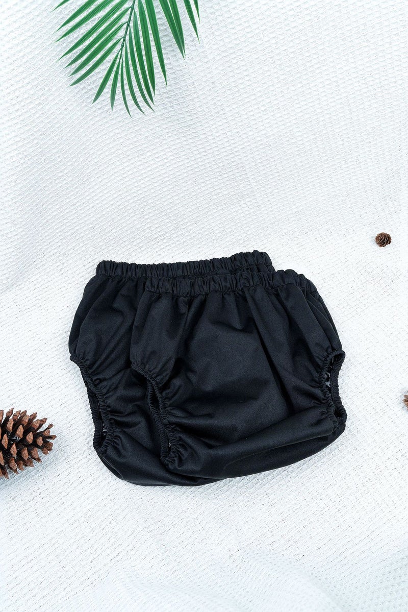 Generic Thin Adult Washable Diapers for Elderly Incontinence Diapers Underpants Washable Leak-proof Adult Diapers Diapers Black 