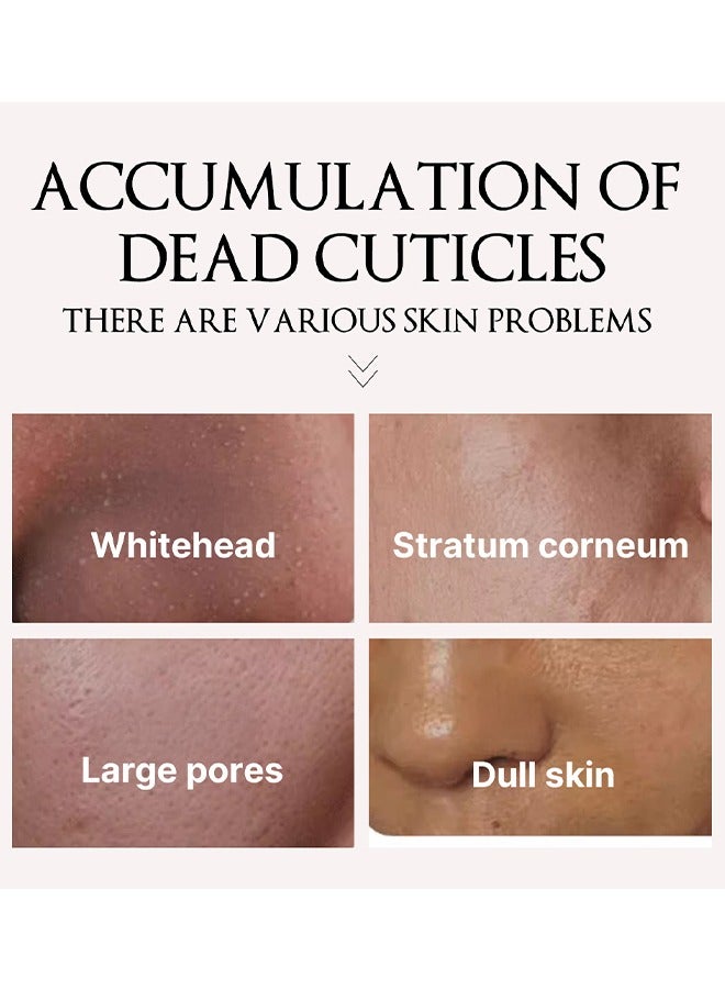 مايتشير Herbal Extract Brightening Exfoliating Gel 50g, Mildly Exfoliate, Moisturize and Brighten Skin, Improve Skin Condition, Suitable for All Skin Types, Exfoliating Gel Scrub - Image 4