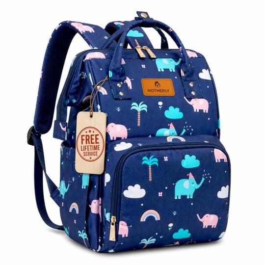 Motherly Flame Hospital Bag for Mom & Newborn Baby, Maternity Diaper Bag, Multi Pocket Water Resistant Travel Baby Bag - Image 1