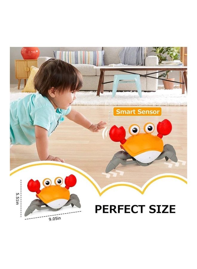 Loquat Musical Crab Toy Induction Crawling Toys with Light and Sound  - Image 4