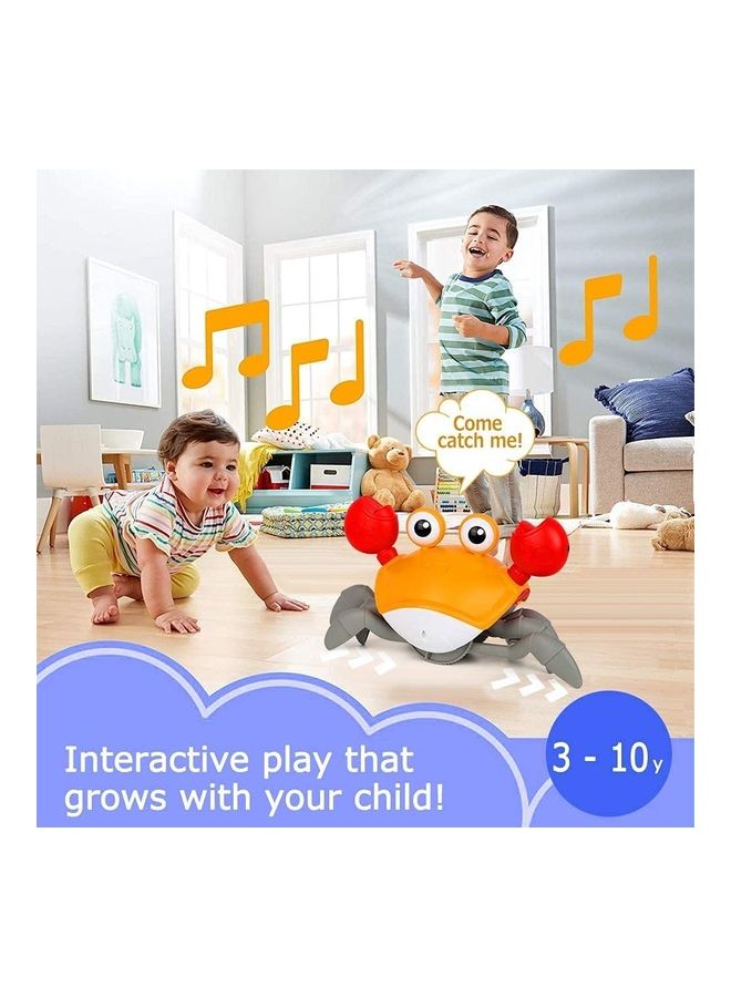 Loquat Musical Crab Toy Induction Crawling Toys with Light and Sound  - Image 3