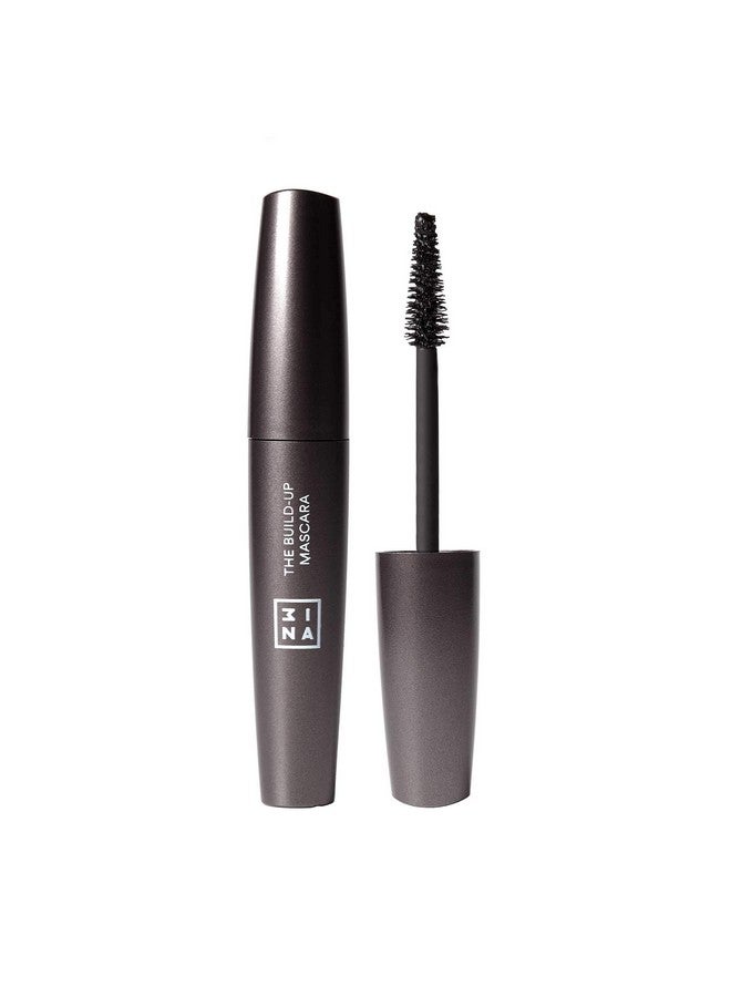 3INA Makeup Cruelty Free Paraben Free Vegan Build Up Mascara 12.5Ml Black - Image 2