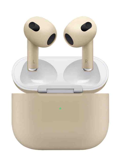 Caviar Painted Apple Airpods (3rd Gen) Customized Airpods Protected with Premium Scratch Resistant Paint Sand