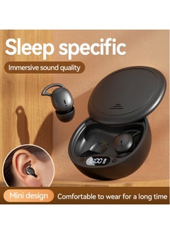 Bluetooth Headphones, Wireless Earbuds, HIFI Stereo Earphones With MIC For Android iOS/iPhone - Black