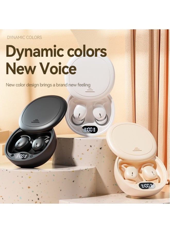 Generic - Bluetooth Headphones, Wireless Earbuds, HIFI Stereo Earphones With MIC For Android iOS/iPhone - Black - Image 1
