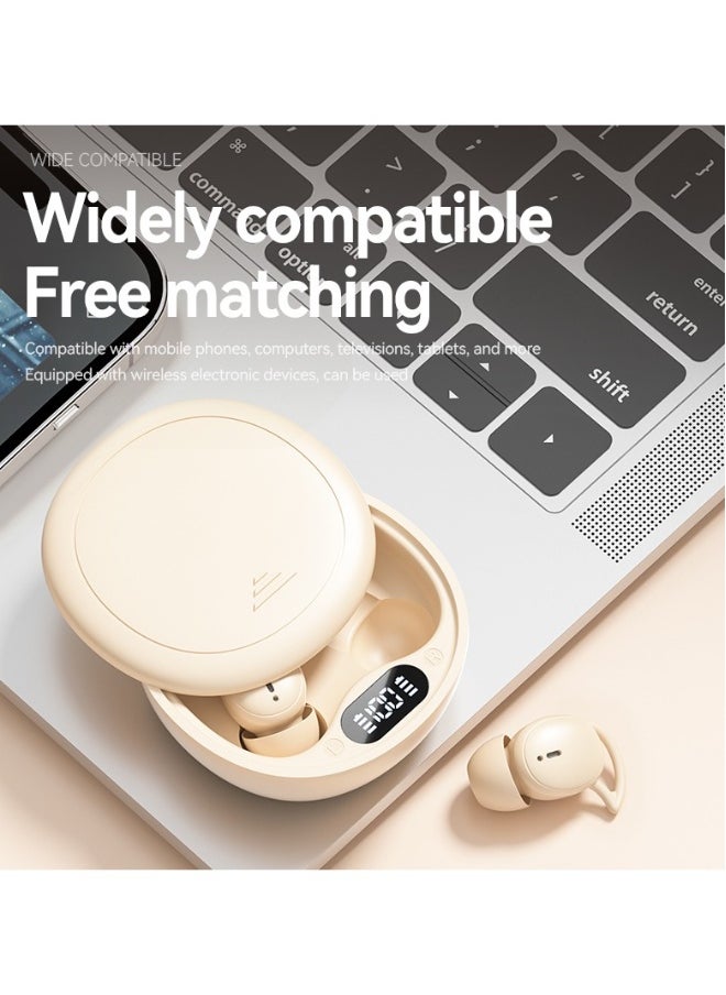 Generic - Bluetooth Headphones, Wireless Earbuds, HIFI Stereo Earphones With MIC For Android iOS/iPhone - Black - Image 1