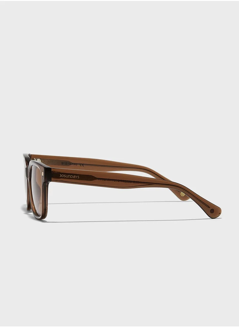 30 سندايز Isle Oversized Sunglasses