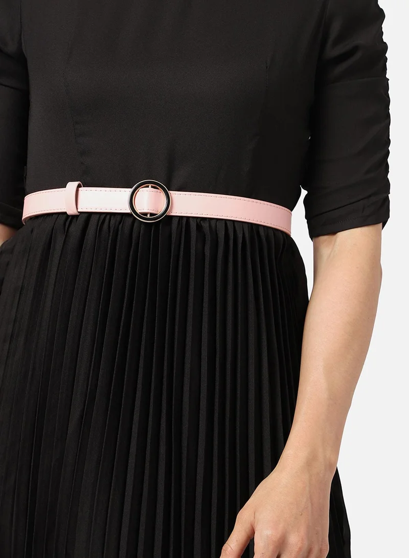 Haute Sauce Pink Solid Waist Belt