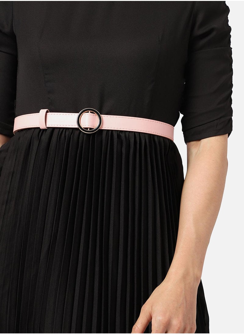 Haute Sauce Pink Solid Waist Belt  - Image 4