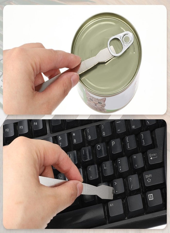 Psyqtsuary 3PCS Small Metal Scraper Tool, Non-Scratch Cleaning Tool Handy Multi-Use Scraping Tools for Removing Oil Stains, Labels, Food, Dirt, Paint Used in Narrow Spaces and Gaps - Image 3