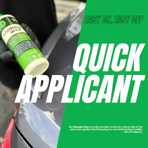 3D شمع كارناوبا 3D - شمع سائل برازيلي من الدرجة الأولى لحماية اللمعان العميق والأشعة فوق البنفسجية | تطبيق سهل | آمن على جميع الدهانات | تركيبة غير ملطخة | صنع في الولايات المتحدة الأمريكية | 16 أونصة - Image 4