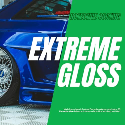 3D شمع كارناوبا 3D - شمع سائل برازيلي من الدرجة الأولى لحماية اللمعان العميق والأشعة فوق البنفسجية | تطبيق سهل | آمن على جميع الدهانات | تركيبة غير ملطخة | صنع في الولايات المتحدة الأمريكية | 16 أونصة - Image 5