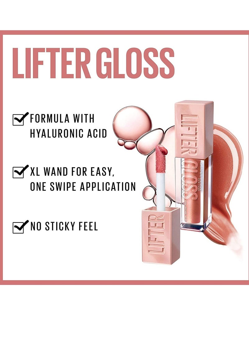 Maybelline New York Lifter Lip Gloss, 008 Stone - Image 5