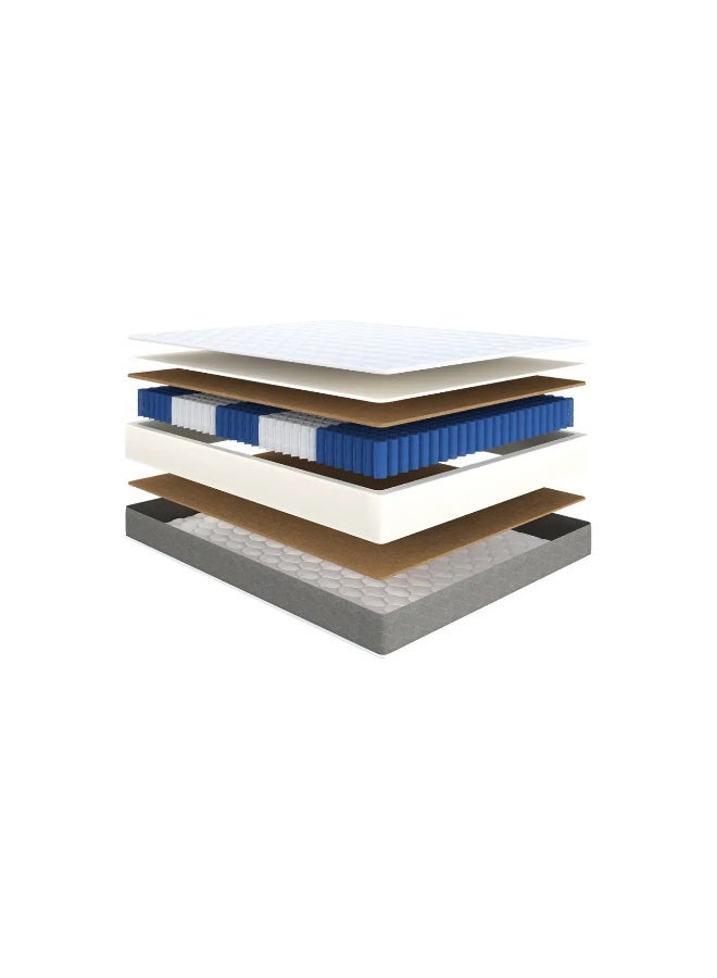 Mattress Basic Optima Hard 200x160x 22 cm (LxWxH).
