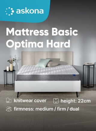Mattress Basic Optima Hard 200x160x 22 cm (LxWxH). - pzsku/ZDAEC08777B9BE95B5552Z/45/1751616385/c889f4de-930e-49a3-a203-c7c7b078a651