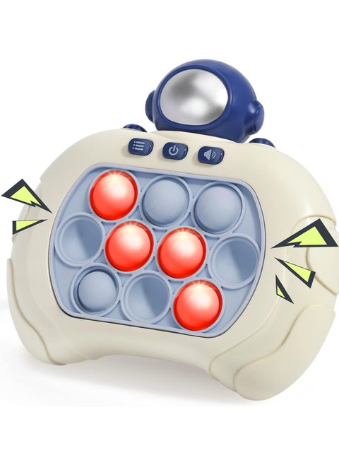 Quick Push Pop Game It Fidget Toys Pro for Kids Adults, Handheld Puzzle Game Machine, Squeeze Poppet Sensory Fast Push Bubble Toy