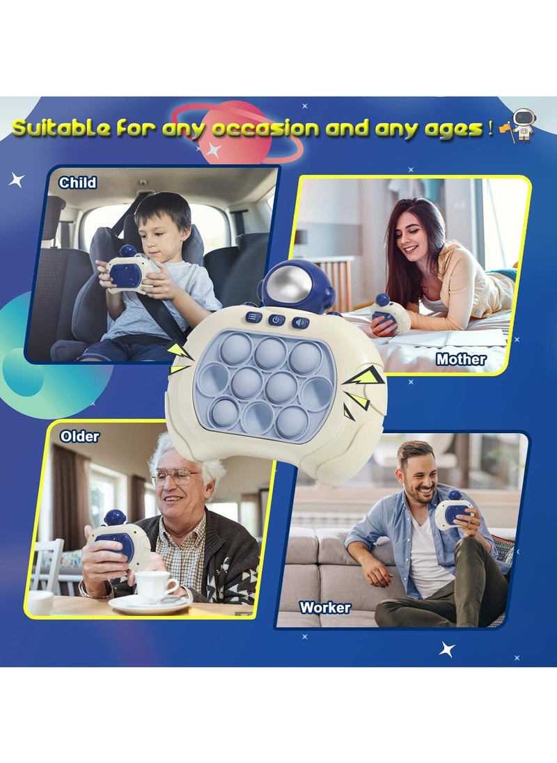 null - Quick Push Pop Game It Fidget Toys Pro for Kids Adults, Handheld Puzzle Game Machine, Squeeze Poppet Sensory Fast Push Bubble Toy - Image 1