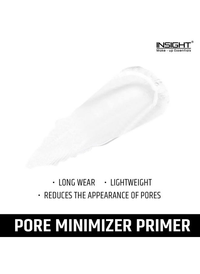 Insight - Cosmetics Pore Mnimizer Primer |Primer For Face Makeup | Pores And Fine Lines Minimizer | Hydrating And Moisturising | Infused With Aloe Vera | Silk Matte Finish (30 Ml) - Image 1