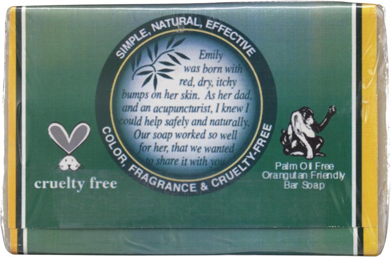 Emily Unscented Skin Soothing Soap Bar - All Natural, 4 Ounce - Image 2