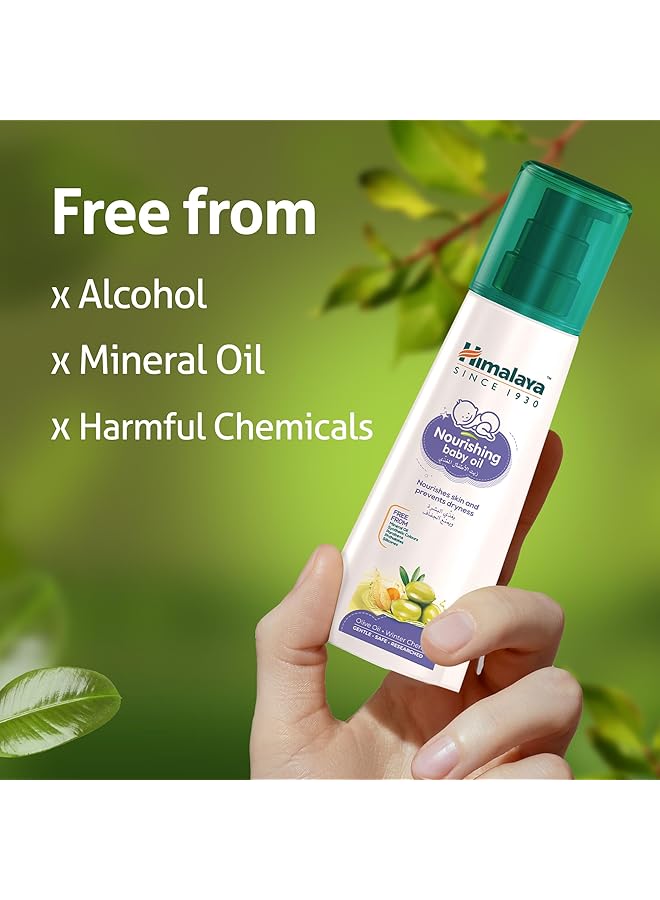 Himalaya Nourishing Baby Oil 300 Ml Nhb0037 - Image 2