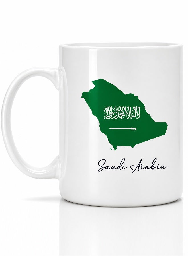 Share the Love Saudi Arabia, Fifa World Cup 2026, Coffee Mug - Image 1