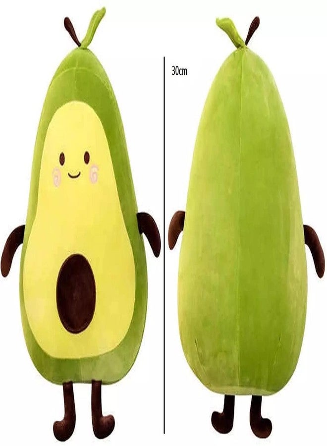CHIRKUT Soft Toys Birthday Gift Soft Avocado Cushion Stuffed Toy Cute Plush Animal Soft Toy for Kids | Soft Toy for Girlfriend - 1 Piece (Avocado) - Image 3