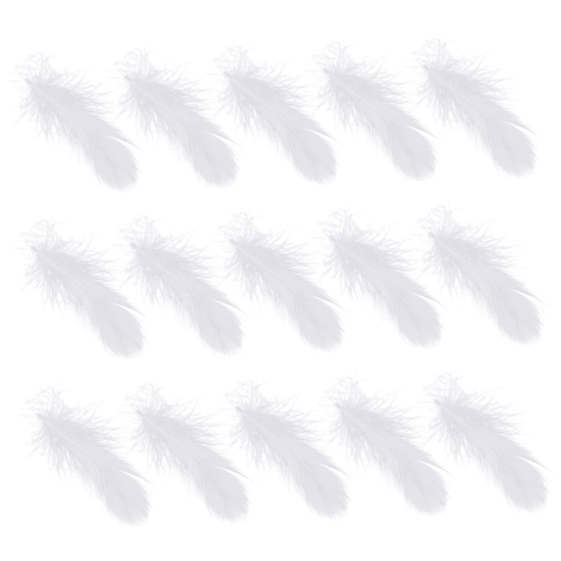 White Color 200 Pcs DIY Craft Decor For Weddings Parties Dream Catchers Photo Shoots - Image 2